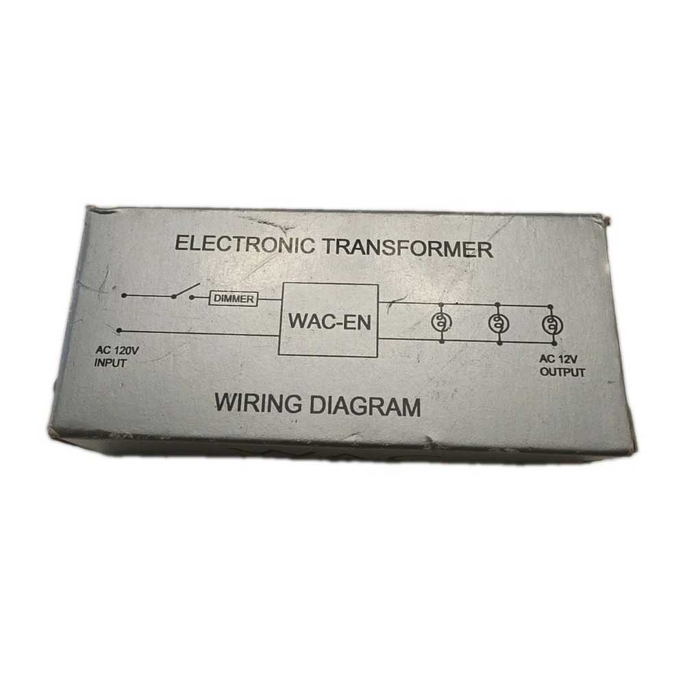 WAC 120V 75 Watt Lighting EN-12PL-AR 12V-20Khz Enclosed Electronic Transformer